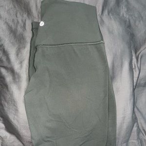 LULULEMON ALIGN HR 25IN LEGGING- GREEN SAGE